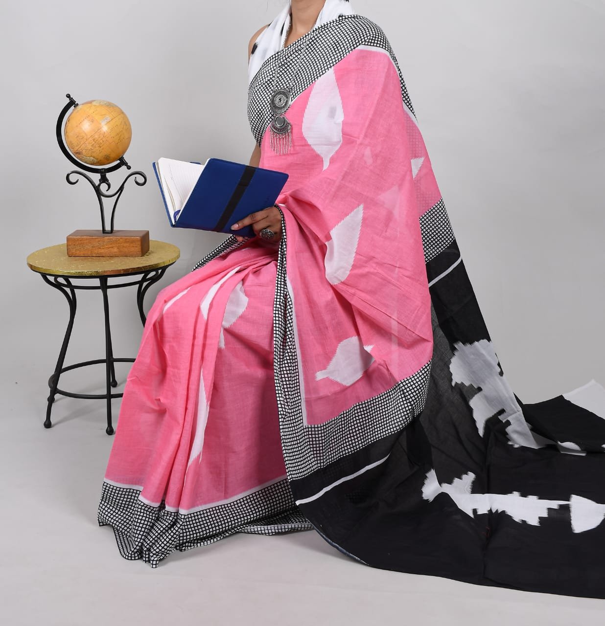 Mulmul cotton with blouse